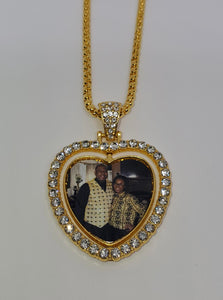 Heart Shaped Swivel Necklace