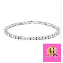 Load image into Gallery viewer, Crowned Tennis Bracelet 👑